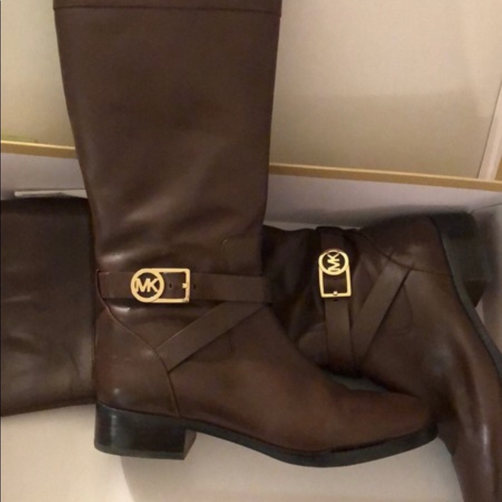 Michael Kors Leather Boots